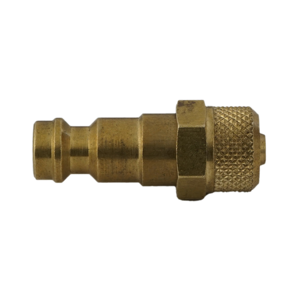 Tapón de acoplamiento de aire DN 5 tuerca de unión de 4x6 mm [5 piezas] de latón