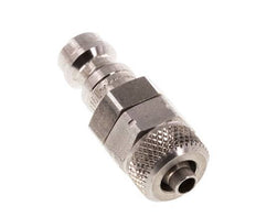 Acero inoxidable 316L DN 5 Tapón de acoplamiento de aire 4x6 mm Tuerca de unión