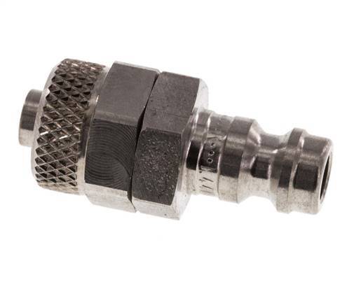 Acero inoxidable 316L DN 5 Tapón de anclaje al aire 6x8 mm Tuerca de unión