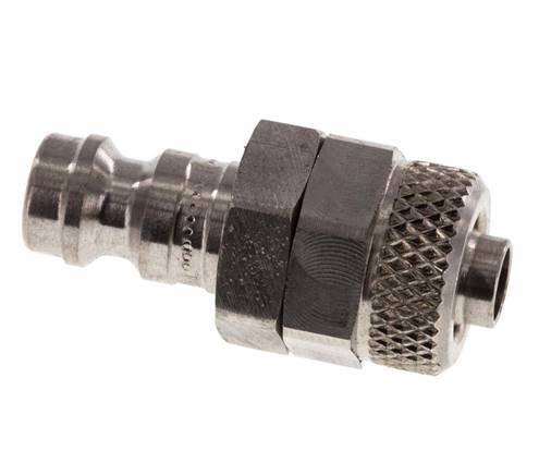 Acero inoxidable 316L DN 5 Tapón de anclaje al aire 6x8 mm Tuerca de unión