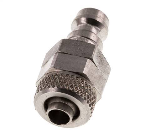 Acero inoxidable 316L DN 5 Tapón de anclaje al aire 6x8 mm Tuerca de unión