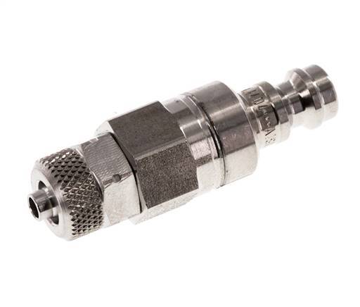 Acero inoxidable 316L DN 5 Acoplamiento de aire Tuerca de unión 4x6 mm Doble cierre