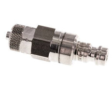 Acero inoxidable 316L DN 5 Acoplamiento de aire Tuerca de unión 4x6 mm Doble cierre