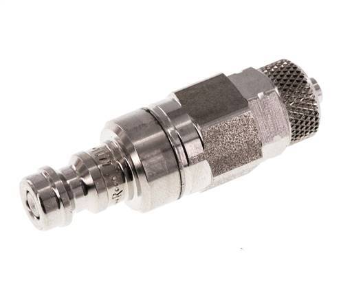 Acero inoxidable 316L DN 5 Acoplamiento de aire Tuerca de unión 4x6 mm Doble cierre