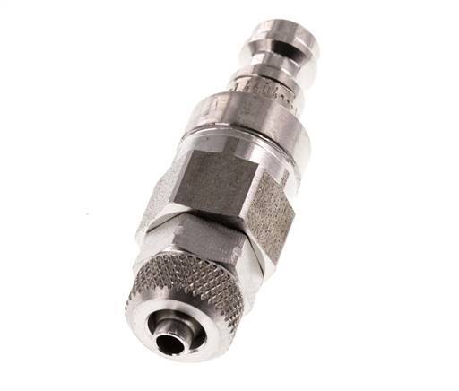 Acero inoxidable 316L DN 5 Acoplamiento de aire Tuerca de unión 4x6 mm Doble cierre
