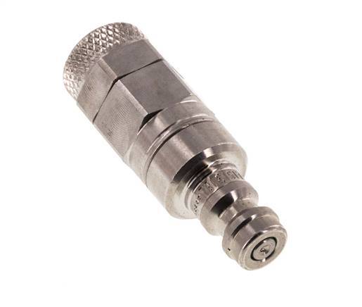 Acero inoxidable 316L DN 5 Acoplamiento de aire Tuerca de unión 6x8 mm Doble cierre