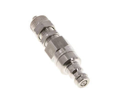 Acero inoxidable 316L DN 5 Acoplamiento de aire Tapón 4x6 mm Tuerca de unión Pasamuros Cierre doble