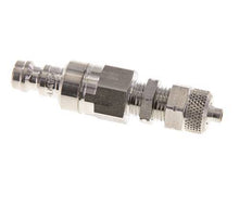 Acero inoxidable 316L DN 5 Acoplamiento de aire Tapón 4x6 mm Tuerca de unión Pasamuros Cierre doble
