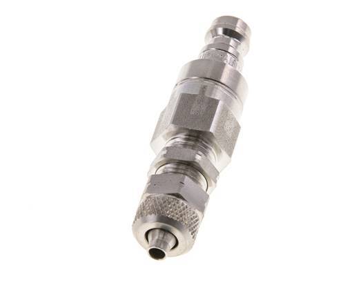 Acero inoxidable 316L DN 5 Acoplamiento de aire Tapón 4x6 mm Tuerca de unión Pasamuros Cierre doble