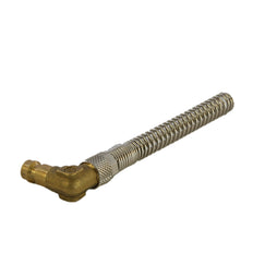 Acoplamiento de aire de latón DN 5 Tuerca de unión 4x6 mm Ángulo de protección contra dobleces [2 piezas]