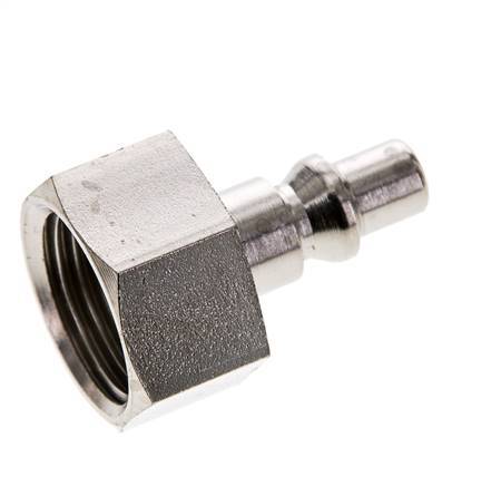 Hardened steel DN 5.5 (Orion) Air Coupling Plug G 1/2 inch Female [2 Pieces]