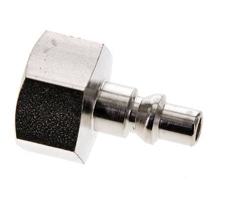 Hardened steel DN 5.5 (Orion) Air Coupling Plug G 1/2 inch Female [2 Pieces]
