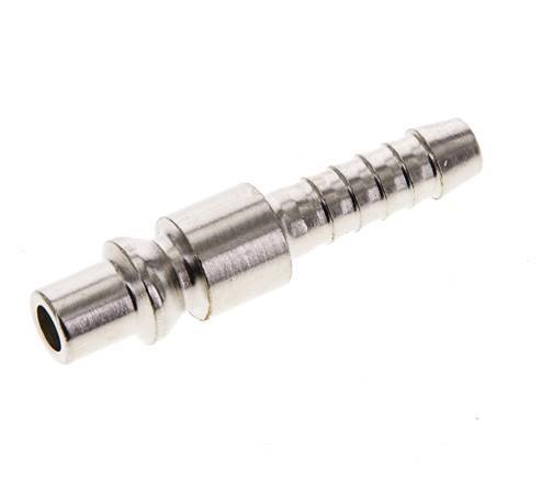 Hardened steel DN 5.5 (Orion) Air Coupling Plug 6 mm Hose Pillar [2 Pieces]