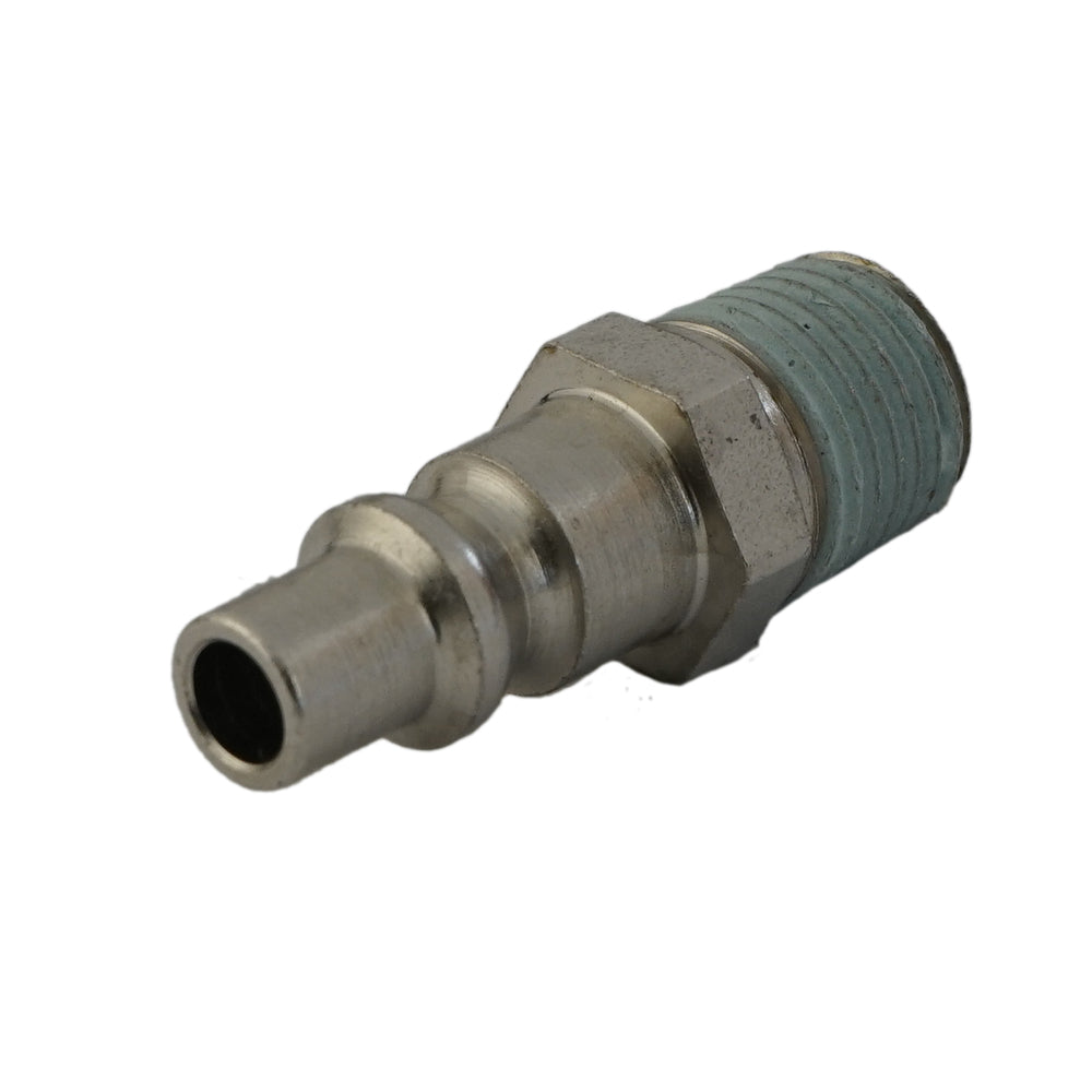 Acero endurecido DN 5.5 (Orion) Enchufe de acoplamiento de aire R 1/4 pulgada macho [2 Piezas]