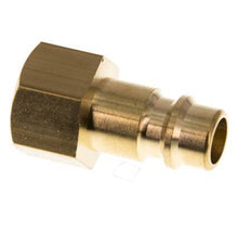 Brass DN 7.2 (Euro) Air Coupling Plug G 1/4 inch Female [5 Pieces]