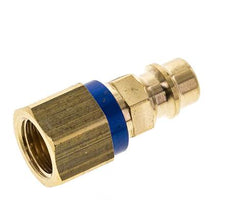 Acoplamiento de aire de latón DN 7.2 (Euro) con código azul Enchufe G 1/4 pulgada hembra