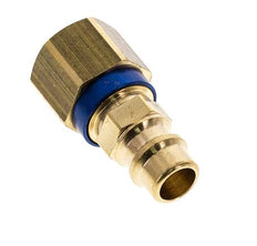 Acoplamiento de aire de latón DN 7.2 (Euro) con código azul Enchufe G 1/4 pulgada hembra