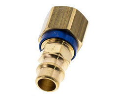 Acoplamiento de aire de latón DN 7.2 (Euro) con código azul Enchufe G 1/4 pulgada hembra