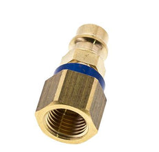 Acoplamiento de aire de latón DN 7.2 (Euro) con código azul Enchufe G 1/4 pulgada hembra