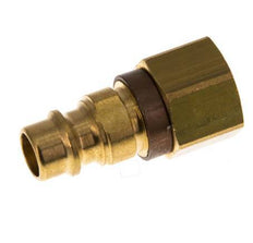 Acoplamiento de aire de latón DN 7.2 (Euro) con código marrón G 1/4 pulgada hembra