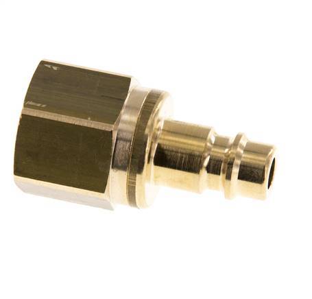 Acoplamiento de aire de latón DN 7.2 (Euro) Enchufe G 3/8 pulgadas hembra de seguridad
