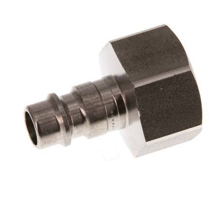 Acero inoxidable DN 7.2 (Euro) Acoplamiento de aire Enchufe G 1/2 pulgada Hembra