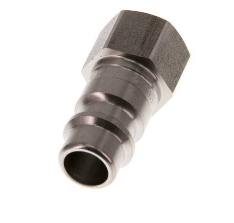 Acero inoxidable DN 7.2 (Euro) Acoplamiento de aire Enchufe G 1/8 pulgadas Hembra