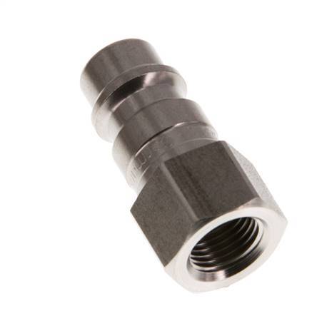 Acero inoxidable DN 7.2 (Euro) Acoplamiento de aire Enchufe G 1/8 pulgadas Hembra