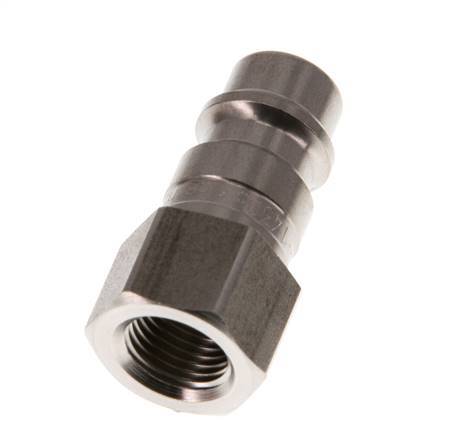 Acero inoxidable DN 7.2 (Euro) Acoplamiento de aire Enchufe G 1/8 pulgadas Hembra