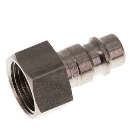 Acero inoxidable DN 7.2 (Euro) Acoplamiento de aire Enchufe G 3/8 pulgadas Hembra