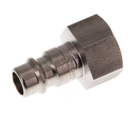 Acero inoxidable DN 7.2 (Euro) Acoplamiento de aire Enchufe G 3/8 pulgadas Hembra