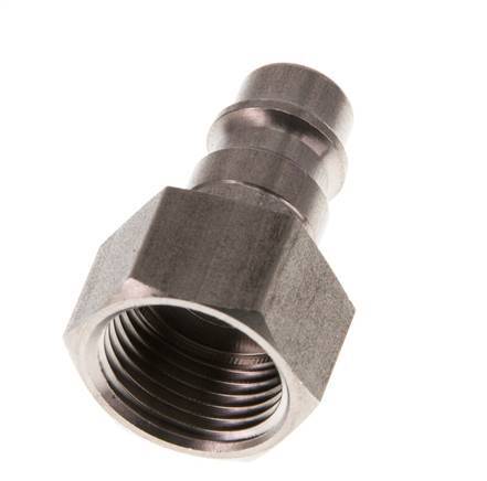 Acero inoxidable DN 7.2 (Euro) Acoplamiento de aire Enchufe G 3/8 pulgadas Hembra