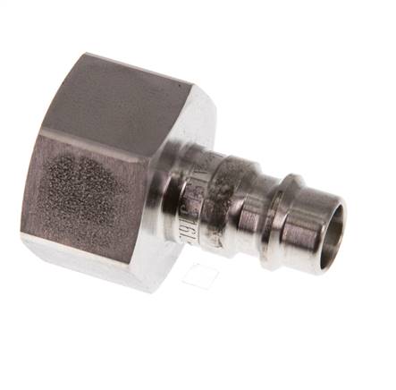 Acero inoxidable 316L DN 7.2 (Euro) Acoplamiento de aire Enchufe G 1/2 pulgada Hembra