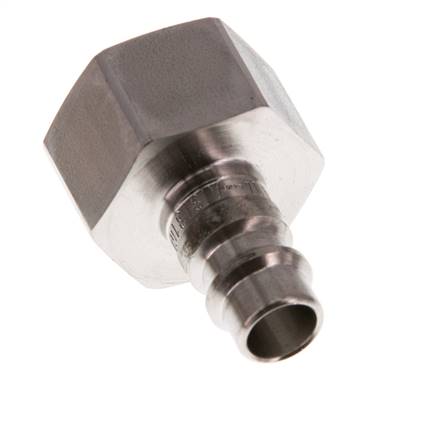 Acero inoxidable 316L DN 7.2 (Euro) Acoplamiento de aire Enchufe G 1/2 pulgada Hembra