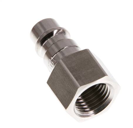 Acero inoxidable 316L DN 7.2 (Euro) Acoplamiento de aire Enchufe G 1/4 pulgada Hembra