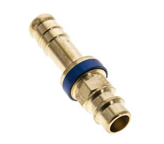 Latón DN 7.2 (Euro) Tapón de acoplamiento de aire codificado en azul Pilar de manguera de 9 mm