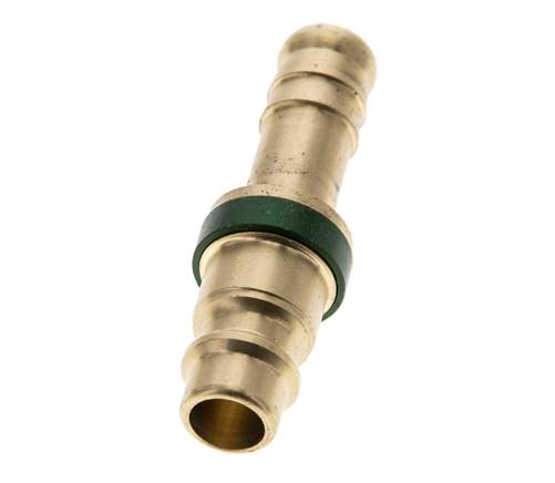 Latón DN 7.2 (Euro) Tapón de anclaje de aire con código verde Pilar de manguera de 9 mm