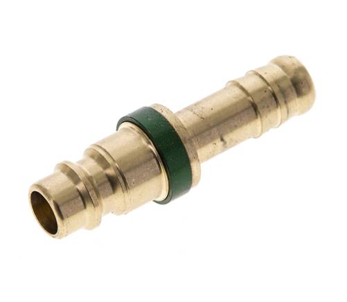 Latón DN 7.2 (Euro) Tapón de anclaje de aire con código verde Pilar de manguera de 9 mm