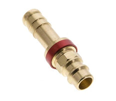 Latón DN 7.2 (Euro) Tapón de anclaje de aire codificado en rojo Pilar de manguera de 9 mm