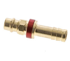 Latón DN 7.2 (Euro) Tapón de anclaje de aire codificado en rojo Pilar de manguera de 9 mm