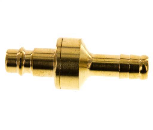 Latón DN 7.2 (Euro) Enchufe de anclaje de aire 10 mm Pilar de manguera Doble cierre