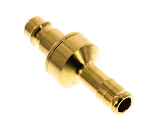 Latón DN 7.2 (Euro) Enchufe de anclaje de aire 10 mm Pilar de manguera Doble cierre