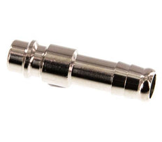 Nickel-plated Brass DN 7.2 (Euro) Air Coupling Plug 9 mm Hose Pillar [2 Pieces]