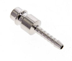 Nickel-plated Brass DN 7.2 (Euro) Air Coupling Plug 4 mm Hose Pillar [2 Pieces]