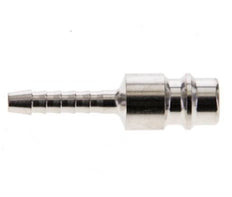 Nickel-plated Brass DN 7.2 (Euro) Air Coupling Plug 4 mm Hose Pillar [2 Pieces]