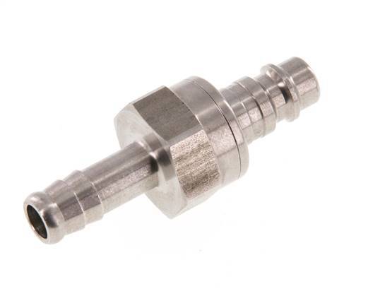 Acero inoxidable DN 7,2 (Euro) Tapón de acoplamiento de aire 10 mm Pilar de manguera Doble cierre