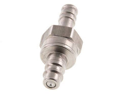 Acero inoxidable DN 7,2 (Euro) Tapón de acoplamiento de aire 10 mm Pilar de manguera Doble cierre