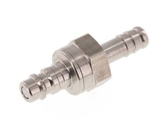 Acero inoxidable DN 7,2 (Euro) Tapón de acoplamiento de aire 10 mm Pilar de manguera Doble cierre
