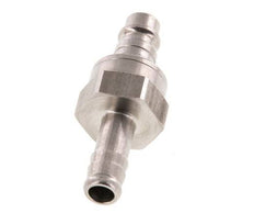 Acero inoxidable DN 7,2 (Euro) Tapón de acoplamiento de aire 10 mm Pilar de manguera Doble cierre