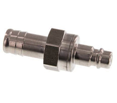 Acero inoxidable DN 7,2 (Euro) Tapón de acoplamiento de aire 13 mm Pilar de manguera Doble cierre